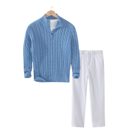 Outfit invernale - Passeggiata in Riviera