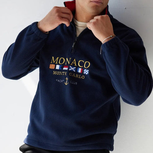 MONACO Mezza zip Old Money